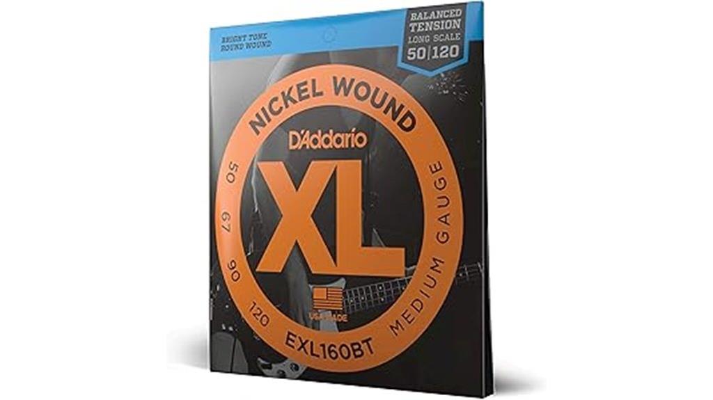 electric bass guitar strings