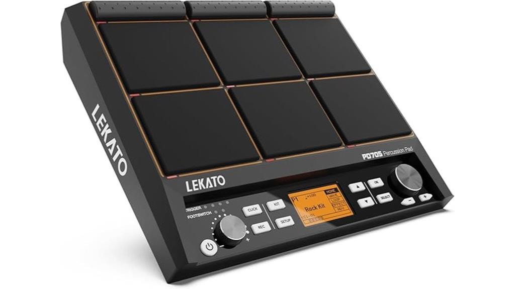 electric drum pad features