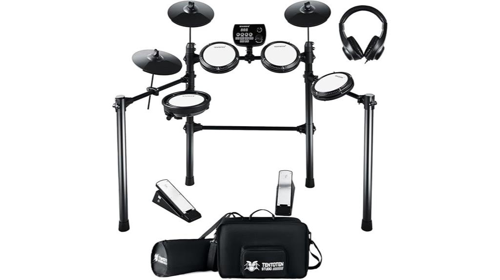 electric drum set features