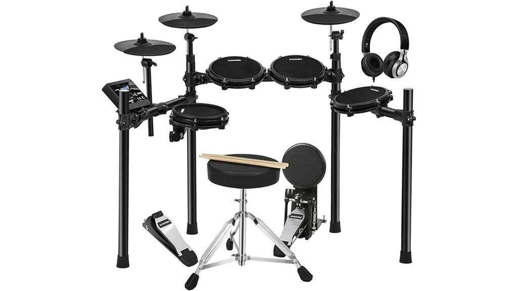 electric drum set features