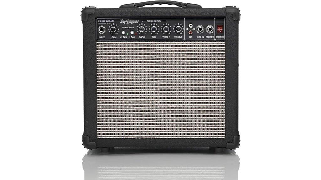 electric guitar amplifier features