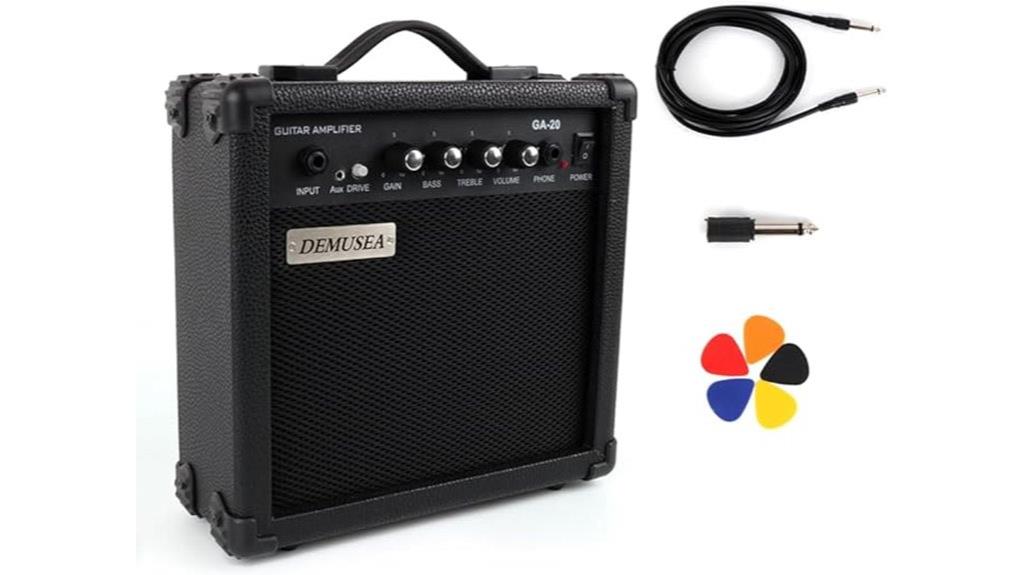 electric guitar amplifier package
