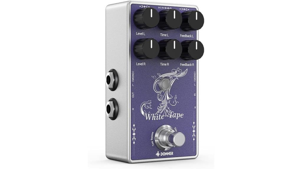 electric guitar delay pedal