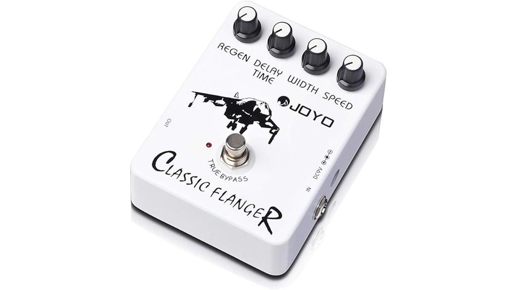electric guitar flanger pedal