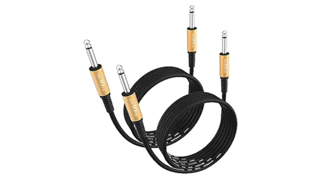 electric instrument bass cables