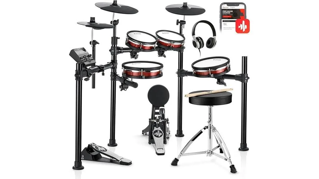 electronic drum set features