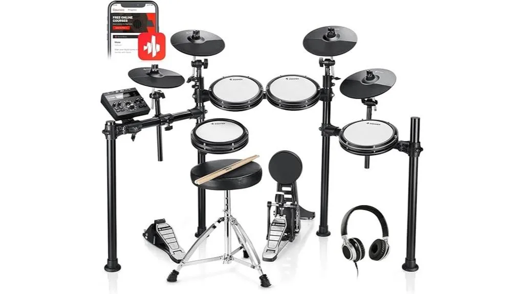 electronic drum set features