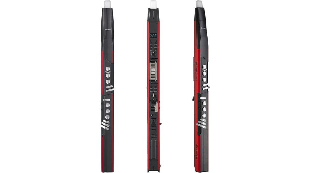 electronic wind instrument red