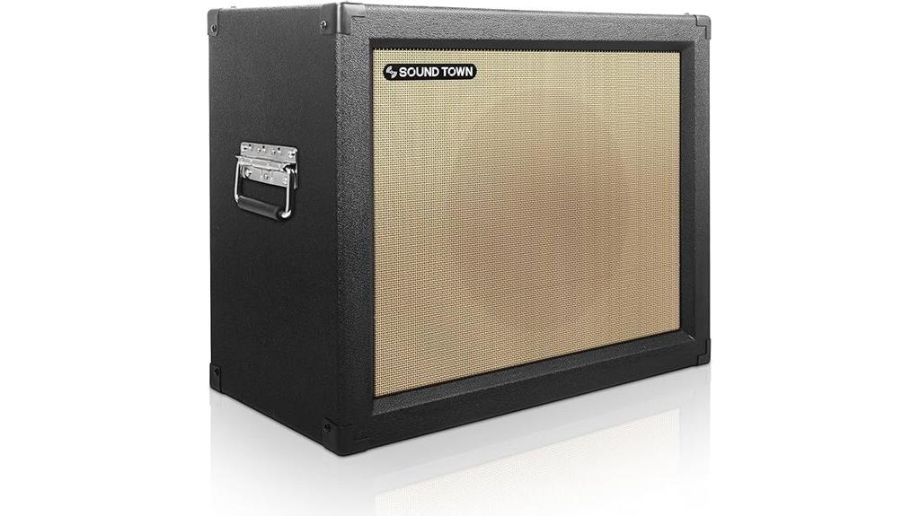 empty guitar speaker cabinet