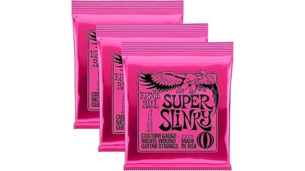 ernie ball electric guitar strings