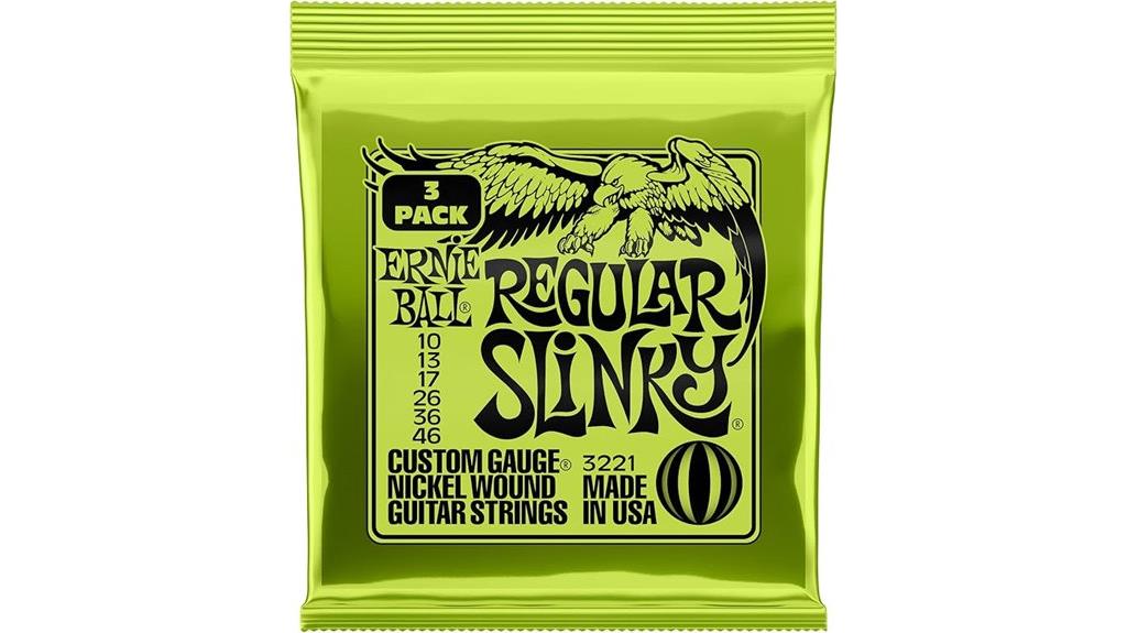 ernie ball guitar strings pack