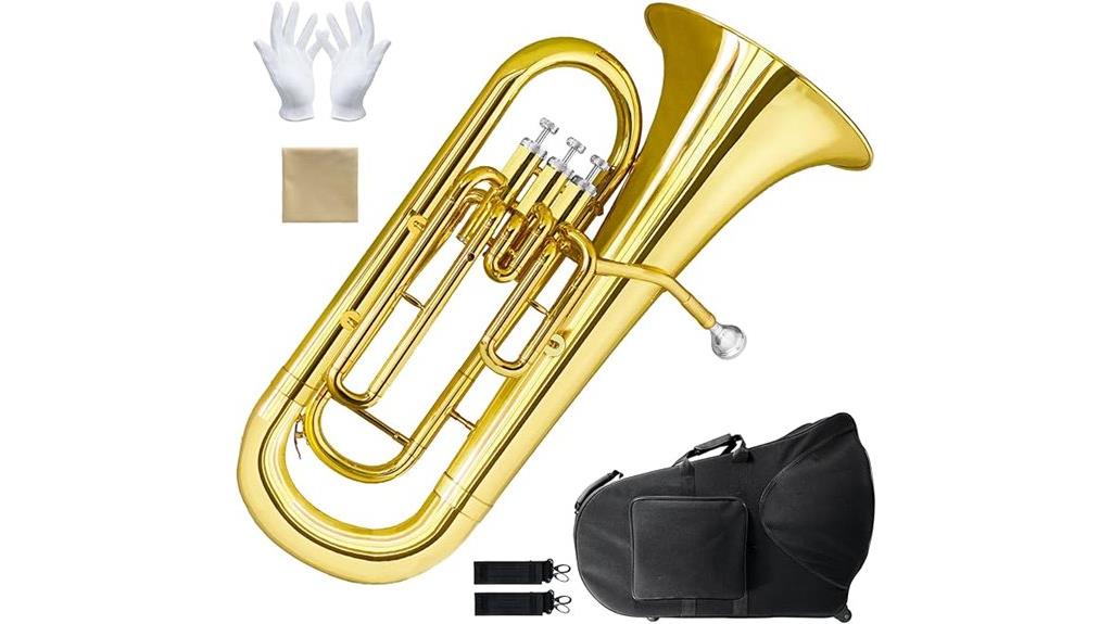 euphonium with hard case