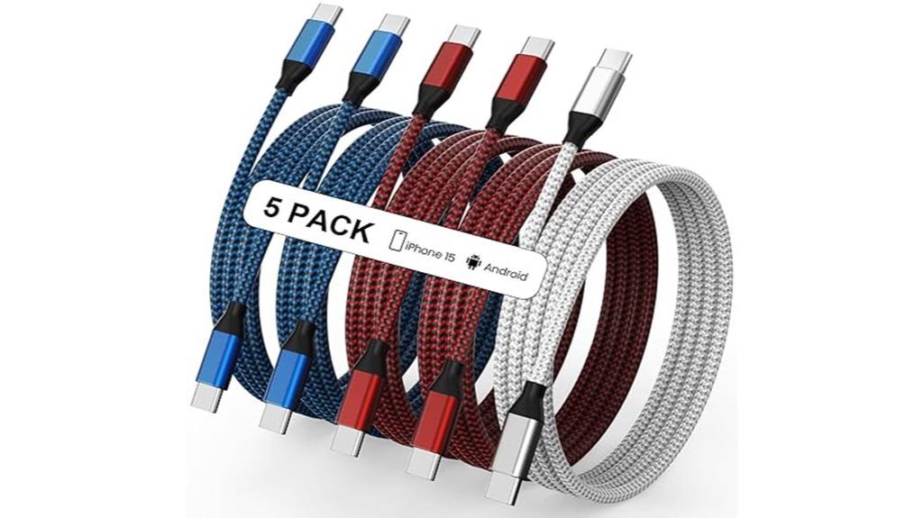 fast charging usb c cable