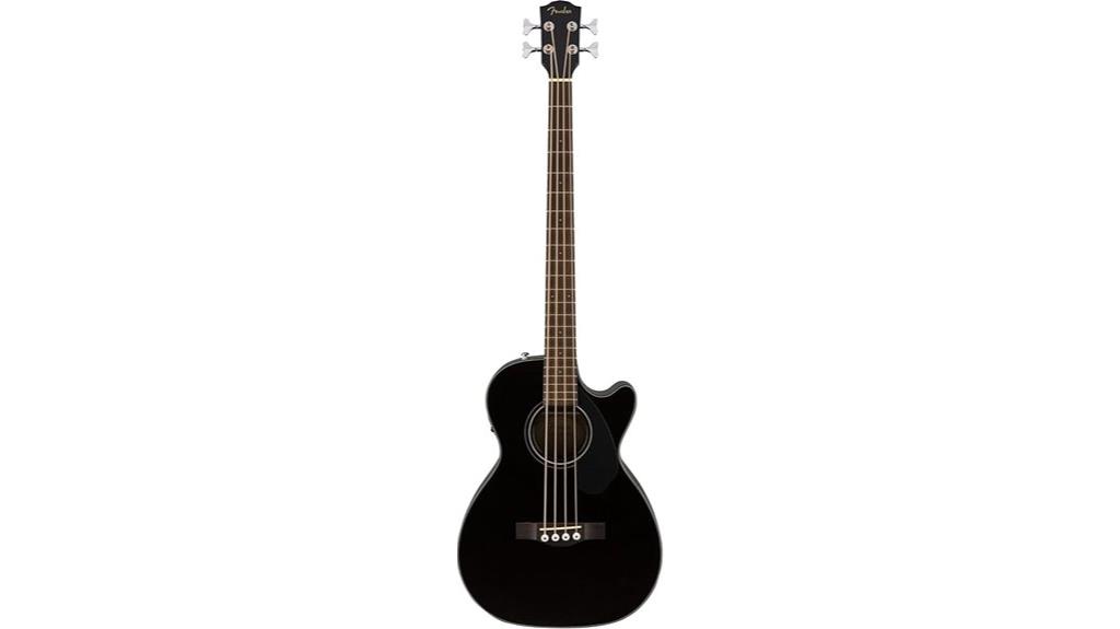 fender acoustic bass guitar