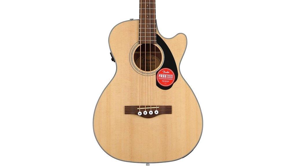 fender acoustic bass guitar