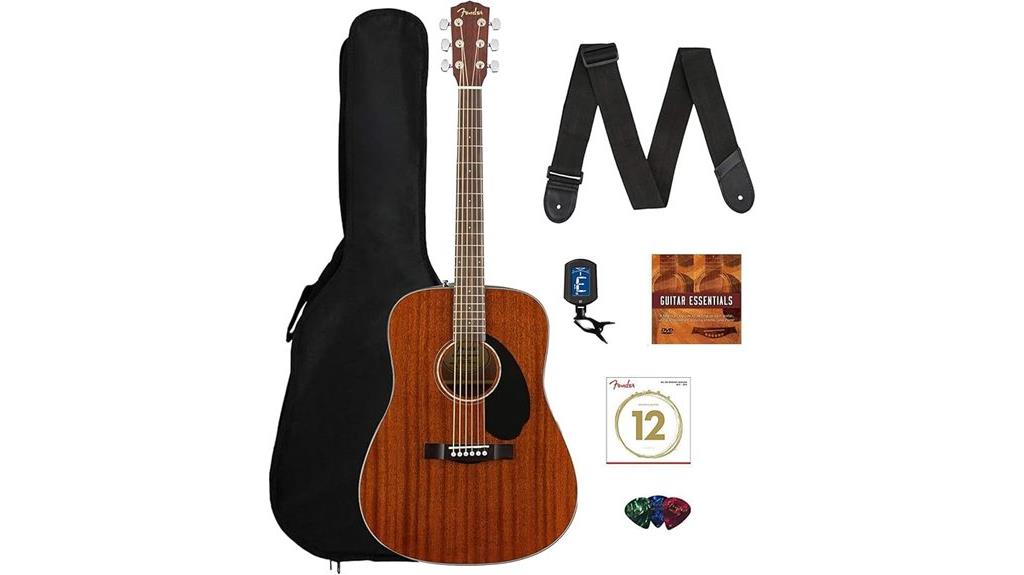 fender acoustic guitar bundle
