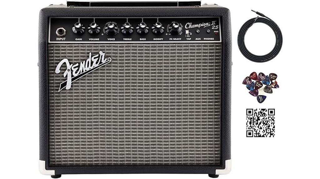 fender champion ii amplifier bundle