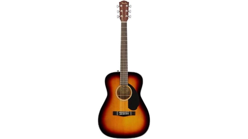 fender concert acoustic guitar