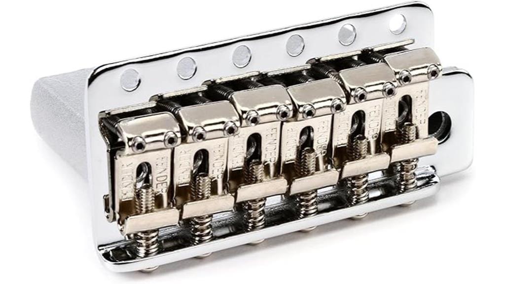 fender mexico strat bridge assembly