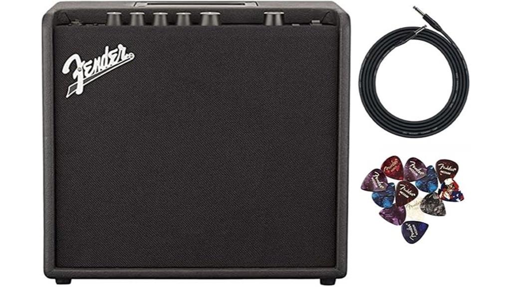 fender mustang lt25 amplifier bundle