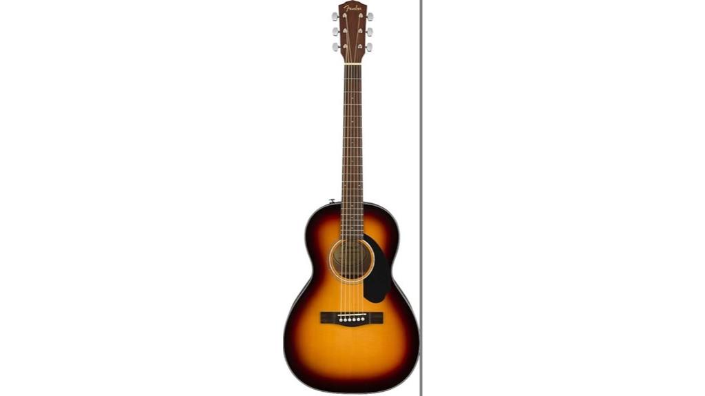 fender parlor acoustic guitar