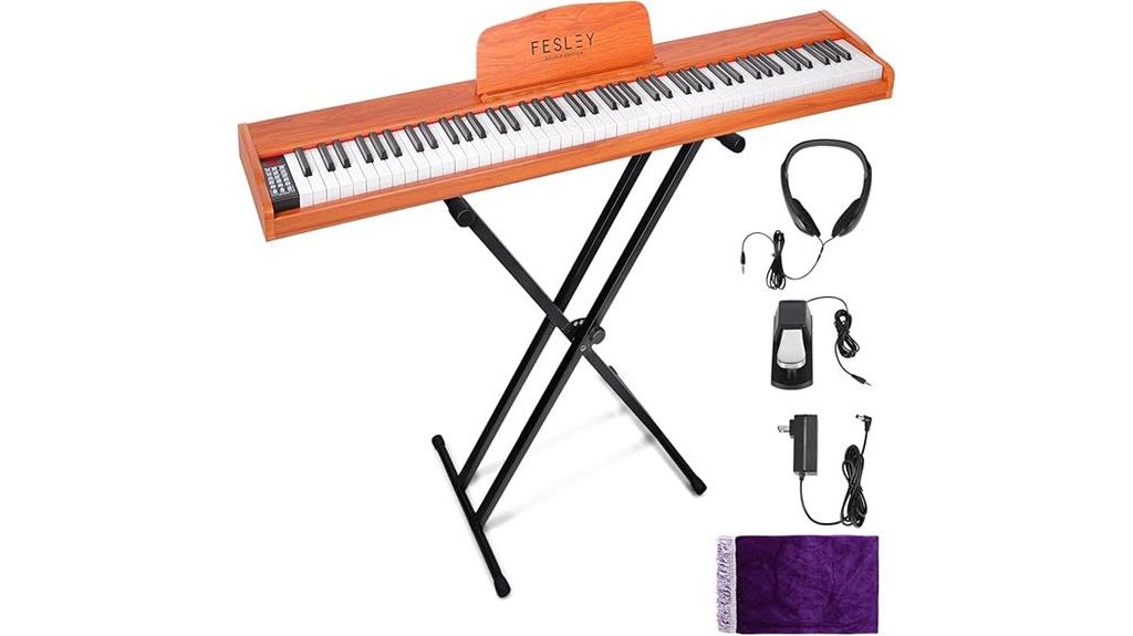fesley 88 key piano keyboard