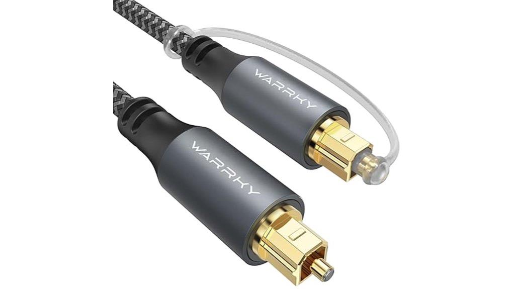 fiber optic audio cable