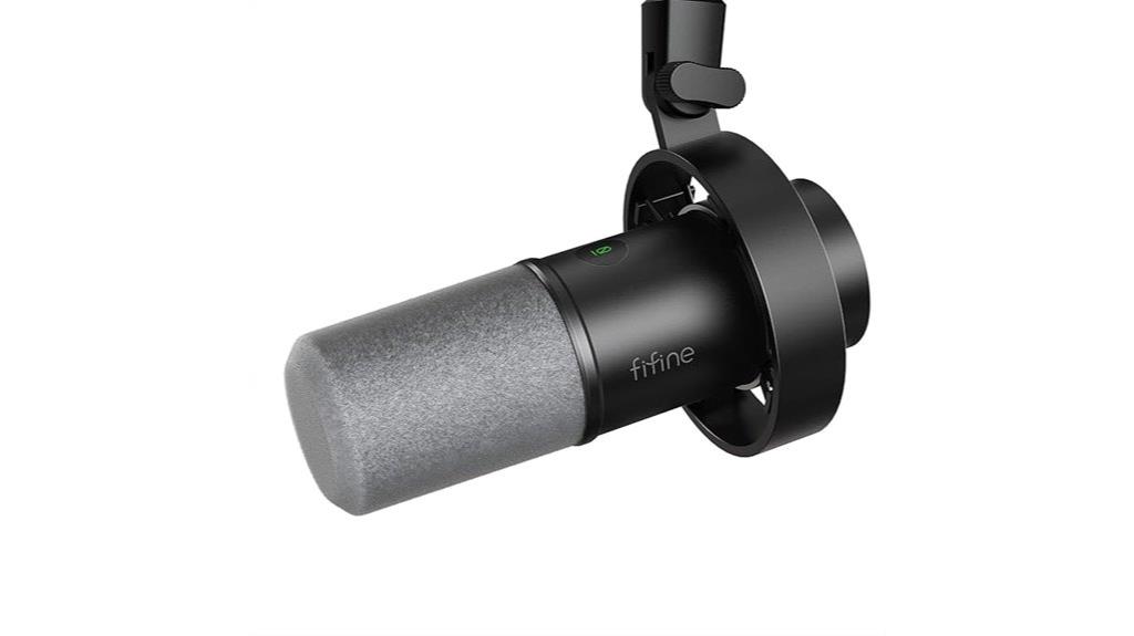 fifine podcast microphone versatility