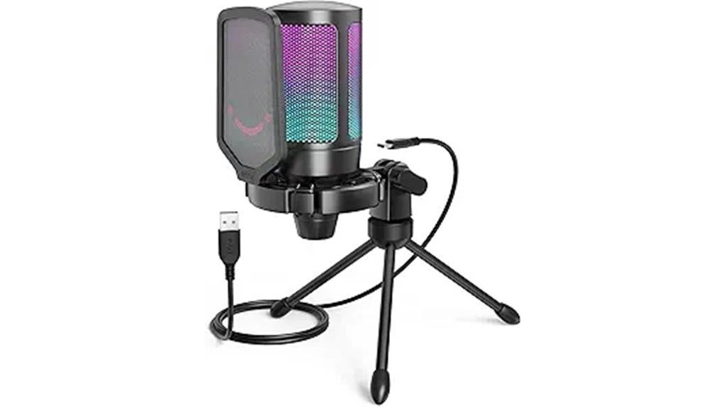 fifine usb gaming microphone