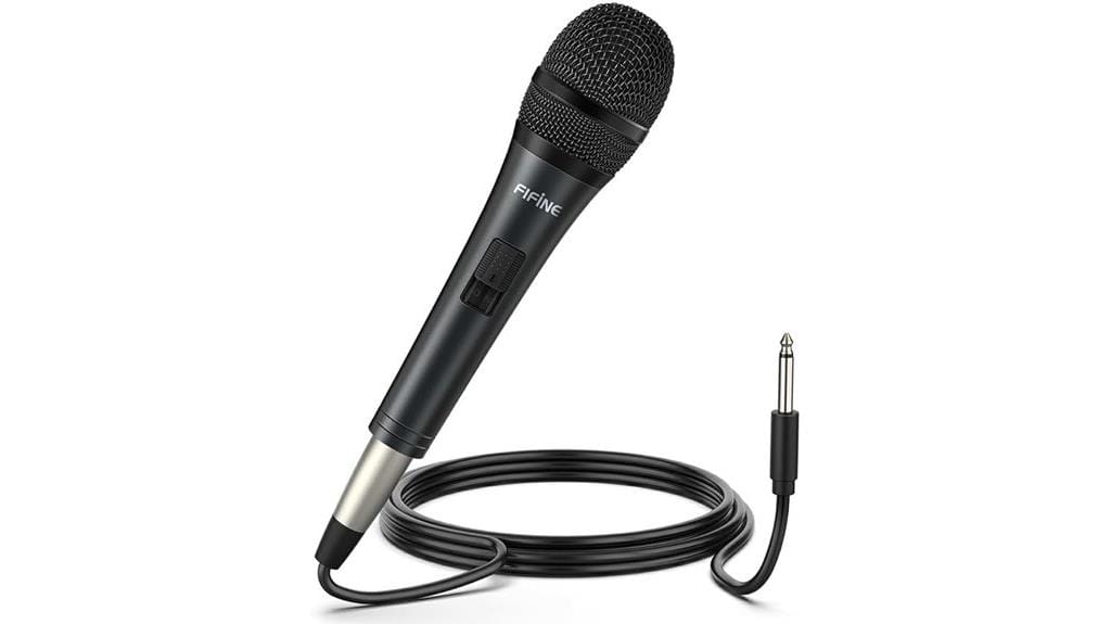 fifine vocal karaoke microphone