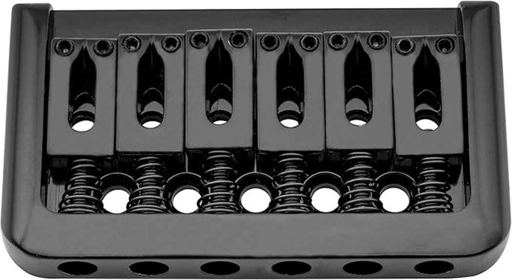 fixed bridge for guitars