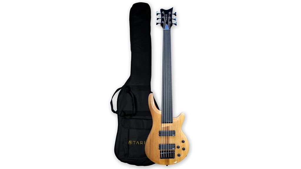 fretless six string electric bass