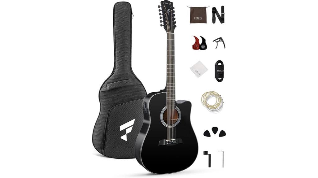 full size acoustic guitar