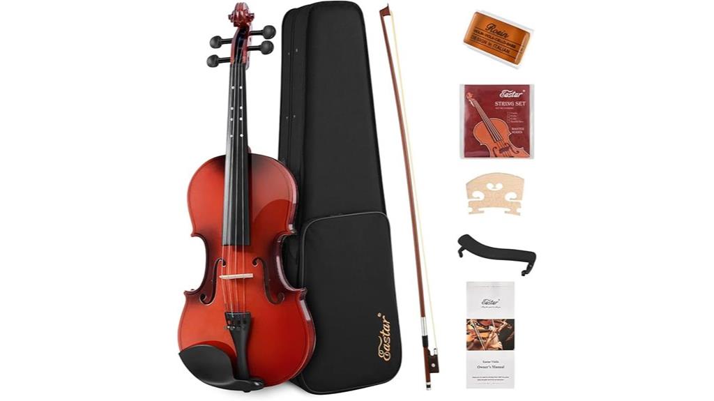 full size adult violin package