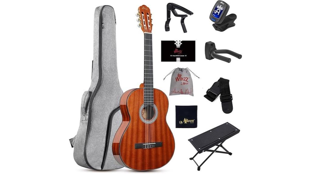 full size nylon guitar