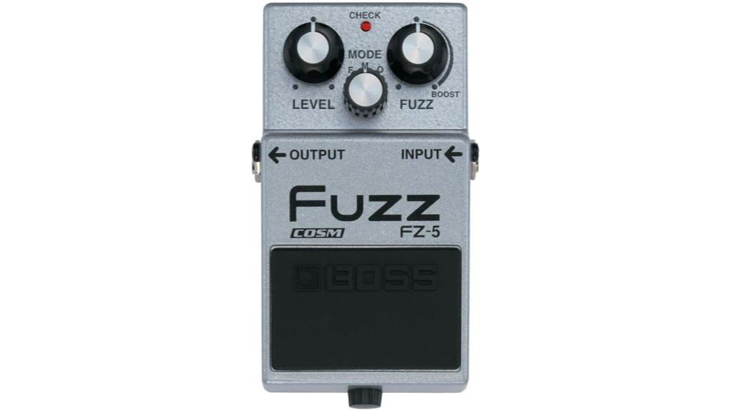 fuzzy guitar effects pedal