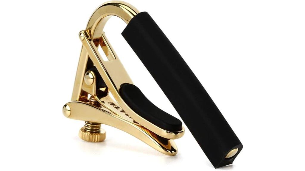 gold capo for 12 string