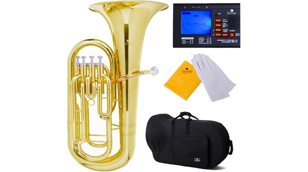 gold lacquer euphonium tuner