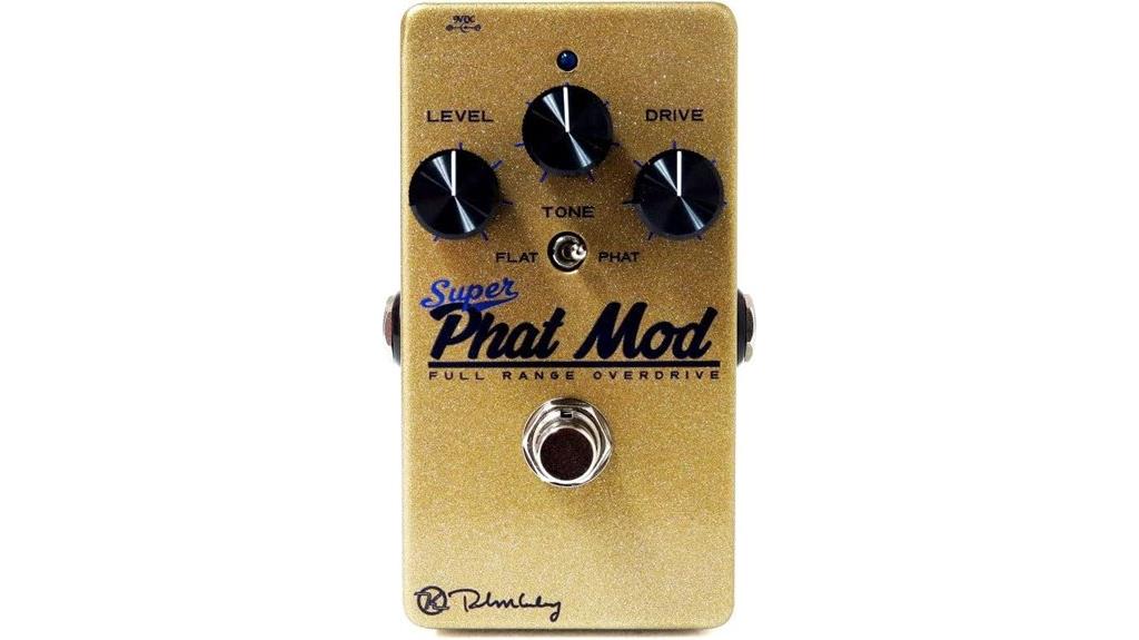 gold overdrive pedal model