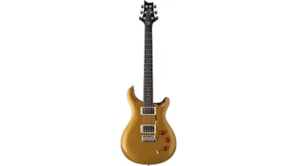 gold top electric guitar
