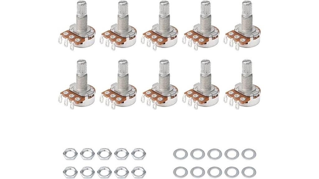 guitar audio potentiometer replacement