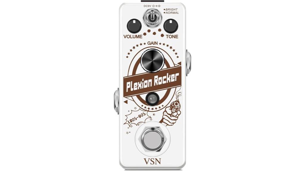 guitar bass distortion pedal