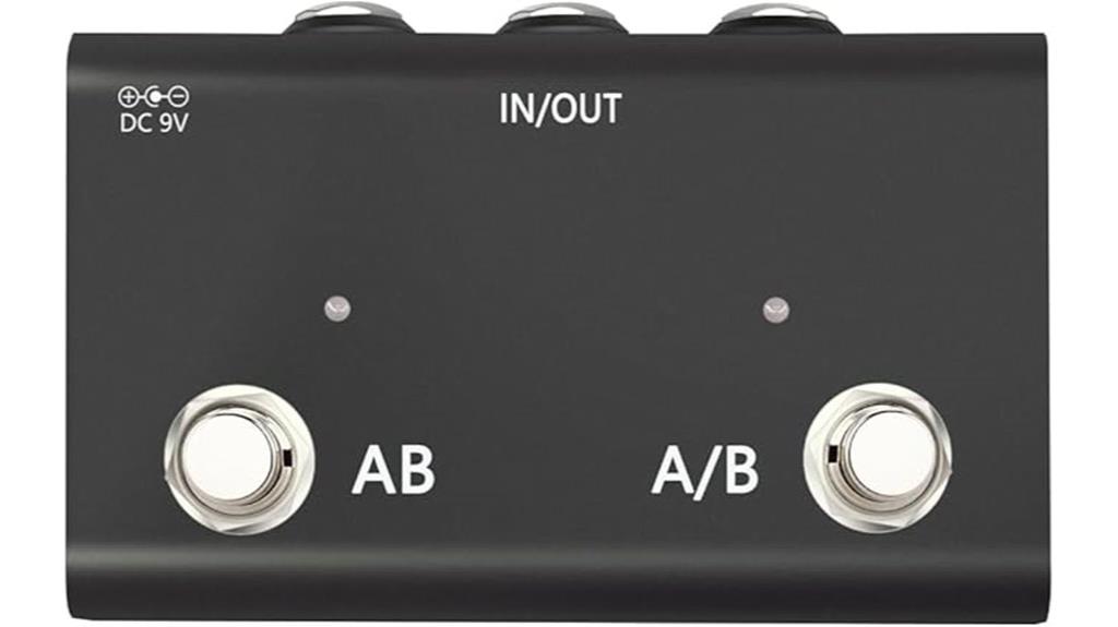 guitar effect pedal switch