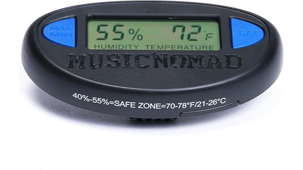guitar humidity monitoring device