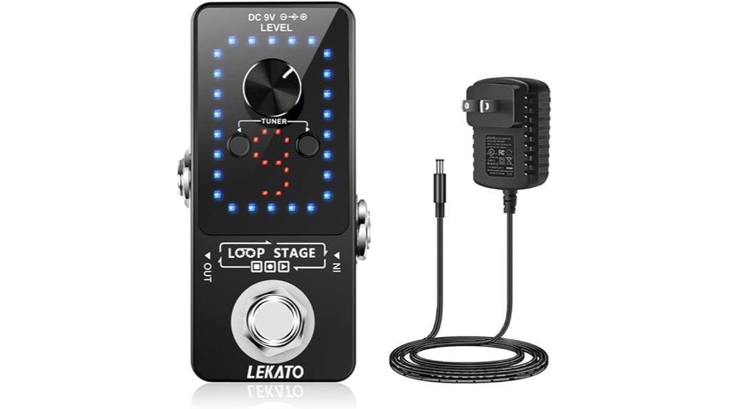guitar looper with tuner