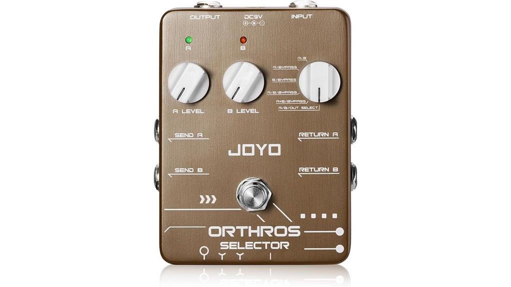 guitar pedal mode selector