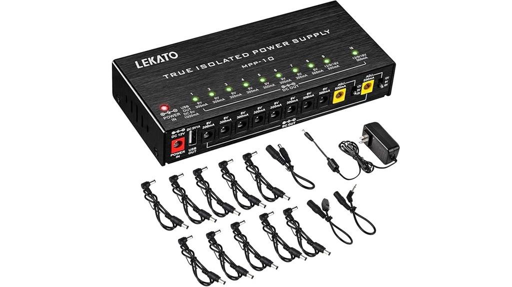 guitar pedal power supply