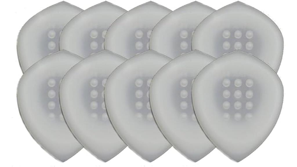 guitar picks pack white