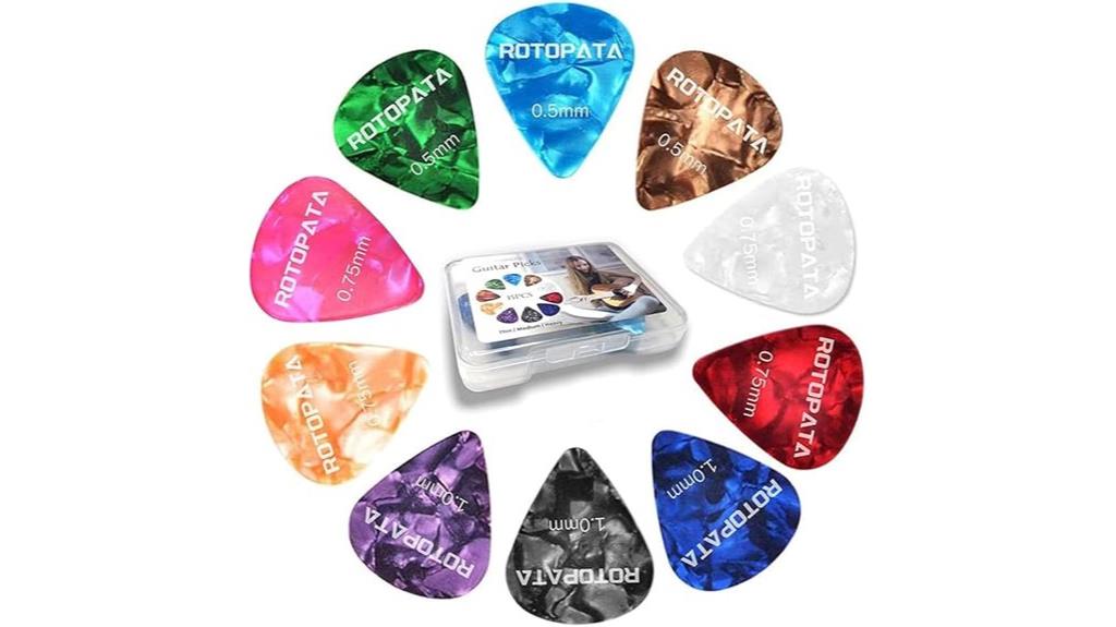 guitar picks storage box