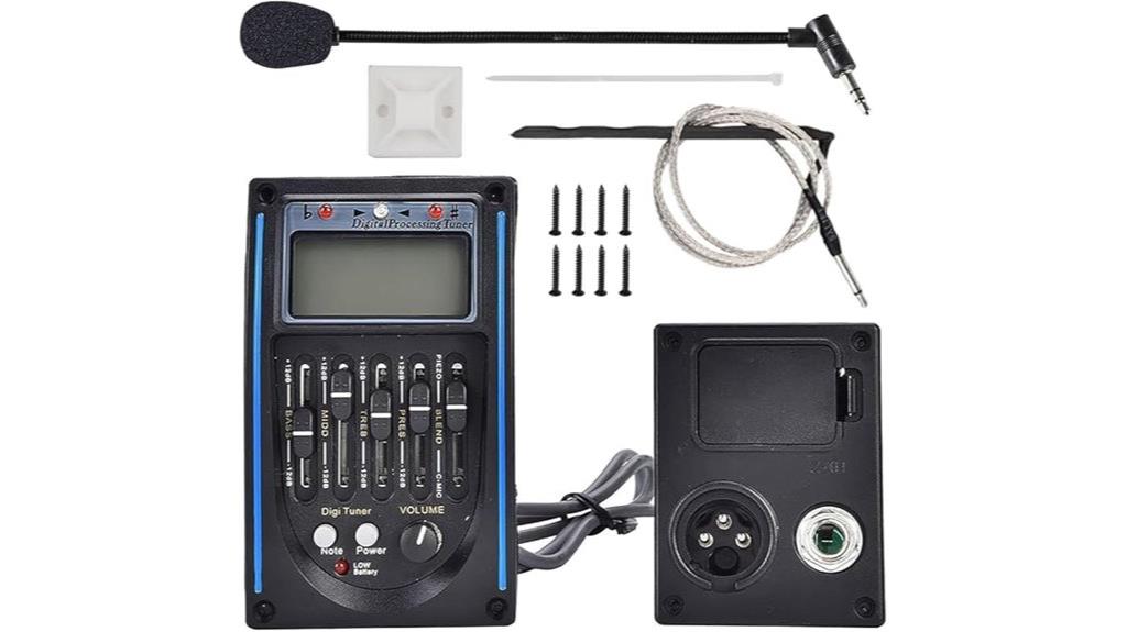 guitar preamp tuner equalizer